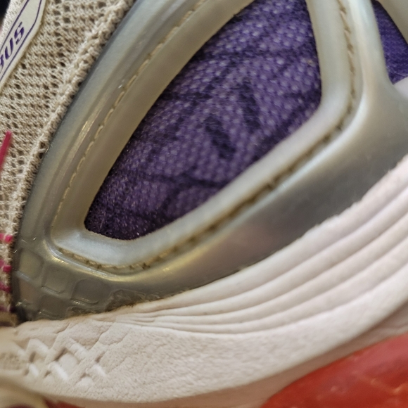 Asics Gel Nimbus Womens Running Shoes Size 9 Gray Pink Athletic Sneakers T557N - Picture 9 of 9